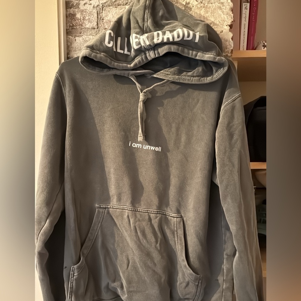 Call Her Daddy Gray Hoodie
